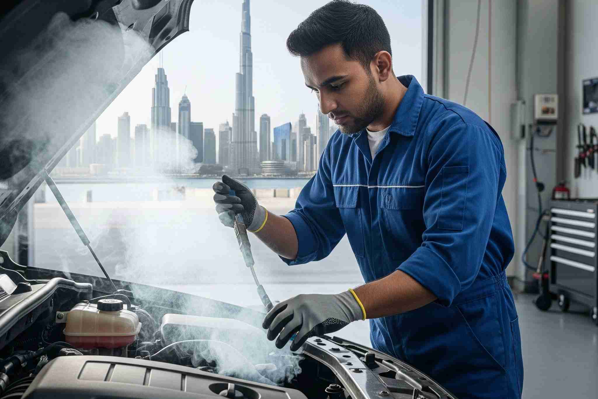 Baic Engine Smoke Repair in Dubai