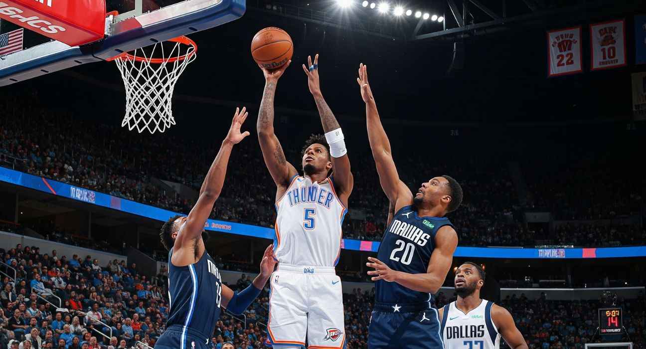 OKC Thunder vs Mavericks Top Player Stats & Highlights