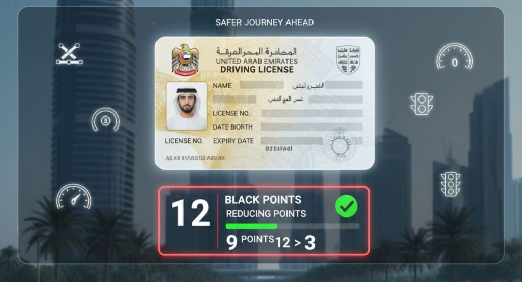 How to Remove Black Points from License